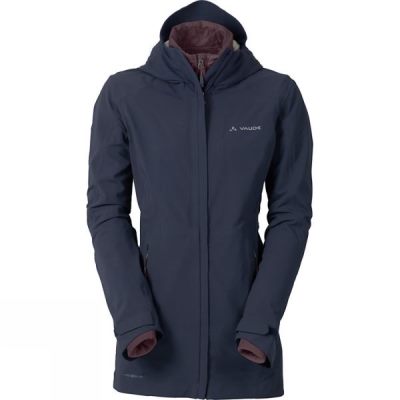 Parka Vaude Ampeza 3-in-1 Mujer - Azul Marino - Chile BXF209841